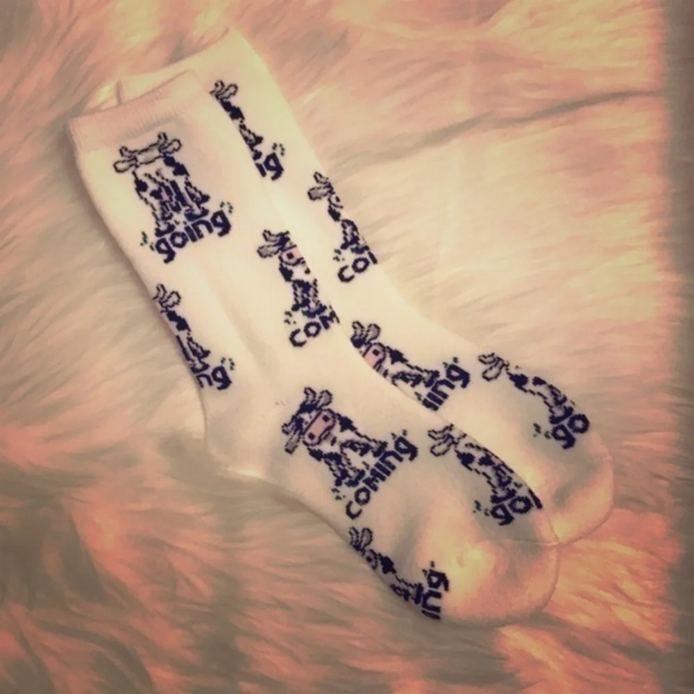 Cow Moo Moo socks